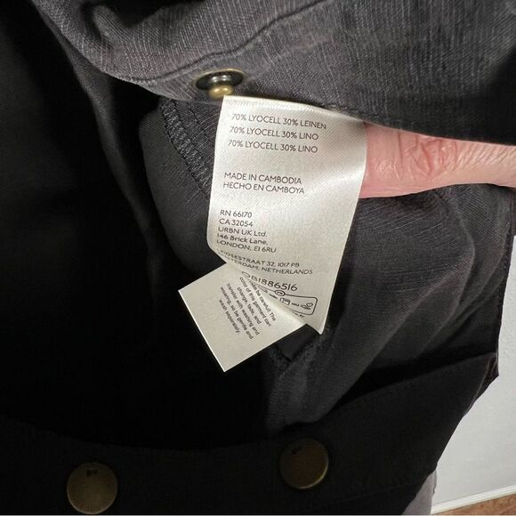 Anthropologie Pilcro Mechanic Jumpsuit Sleeveless Romper Size Medium - Picture 8 of 10